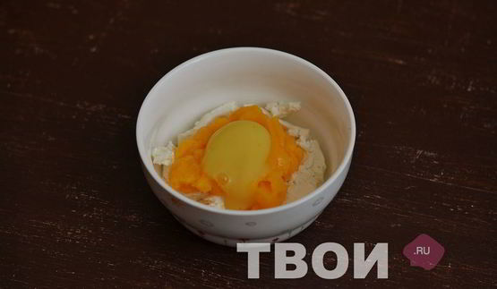 запеканка с творогом и тыквой