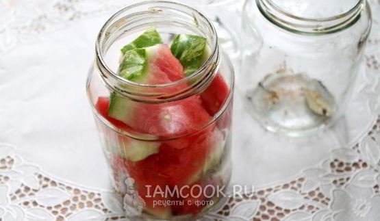 арбузы в сладком маринаде без уксуса