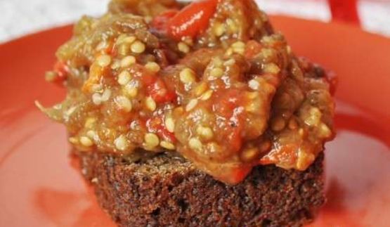 баклажанная икра на зиму