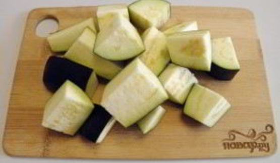 баклажаны кусочками на зиму