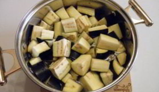баклажаны кусочками на зиму
