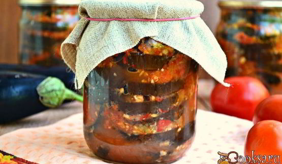 баклажаны огонек с медом на зиму