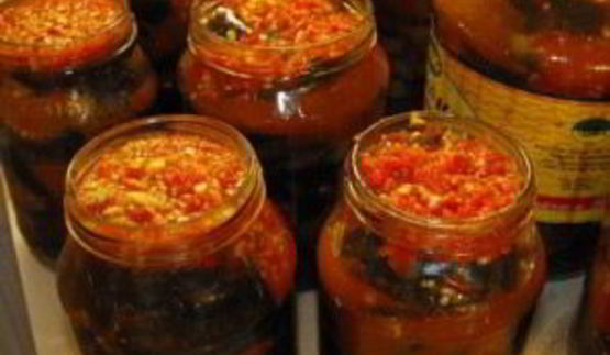 баклажаны по-грузински на зиму