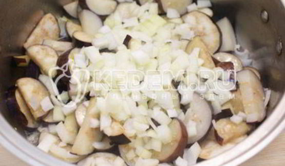 баклажаны порезанные ломтиками