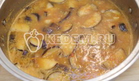 баклажаны порезанные ломтиками