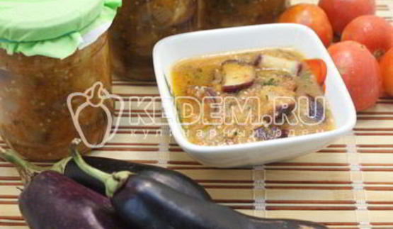 баклажаны порезанные ломтиками