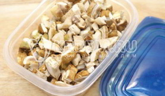 белые грибы на зиму