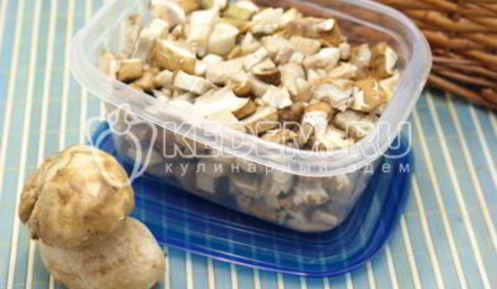 белые грибы на зиму