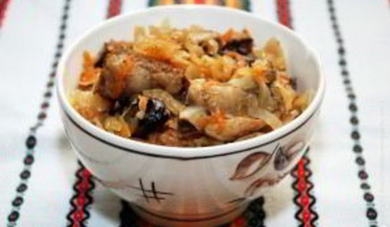бигос из квашеной капусты