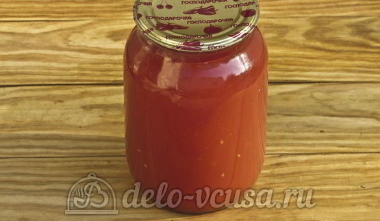 домашний томатный сок на зиму