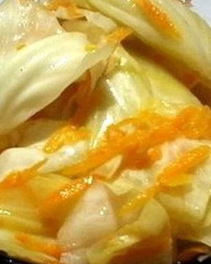 Домашняя квашеная капуста в горячем рассоле