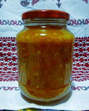 Икра из болгарского перца на зиму