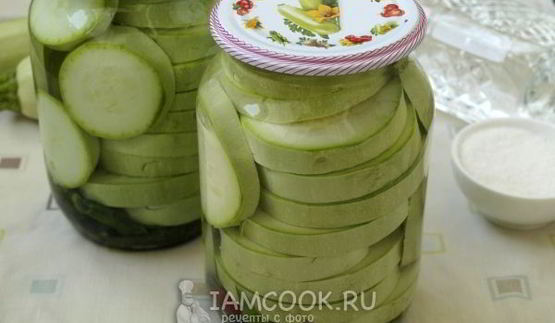 кабачки на зиму без стерилизации
