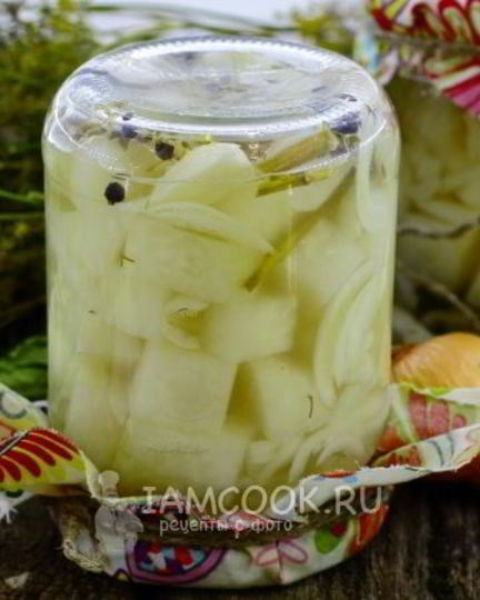 Рецепт капусты кольраби на зиму