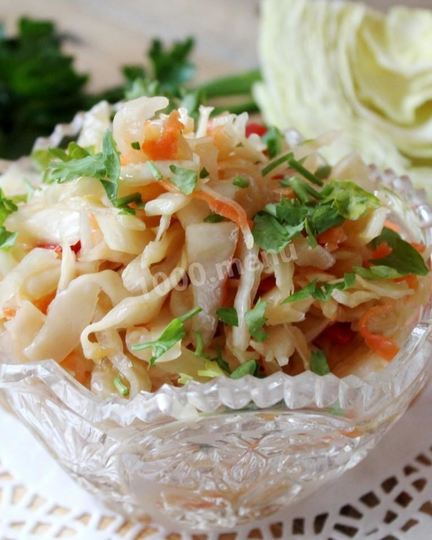 Рецепт капусты провансаль на зиму