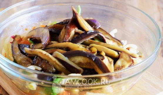 хе из баклажанов на зиму