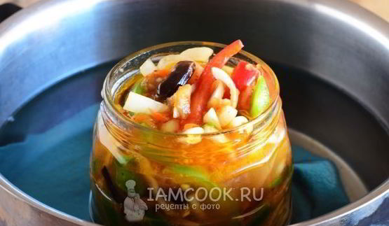 хе из баклажанов на зиму