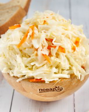 Хрустящая квашеная капуста