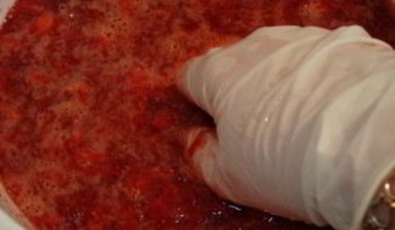 клубника на зиму без варки