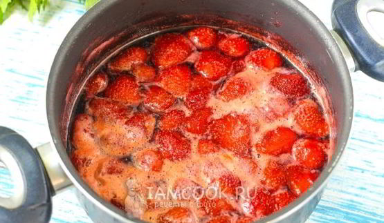 клубника с желфиксом на зиму