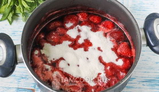 клубника с желфиксом на зиму