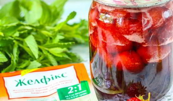 клубника с желфиксом на зиму