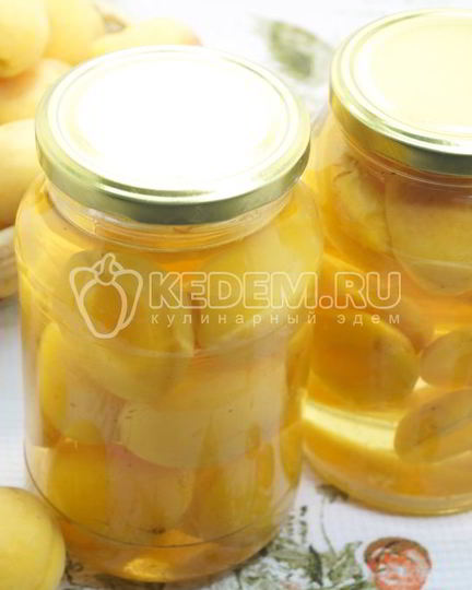 Рецепт компота из абрикосов