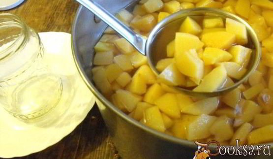 компот из айвы на зиму