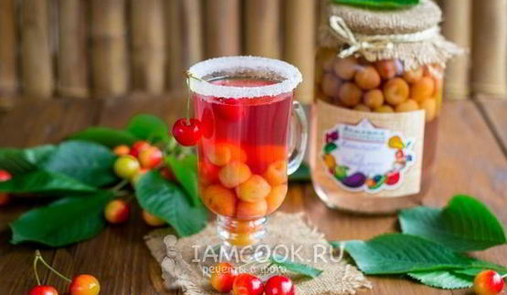 компот из черешни
