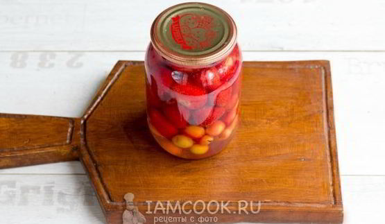 компот из черешни