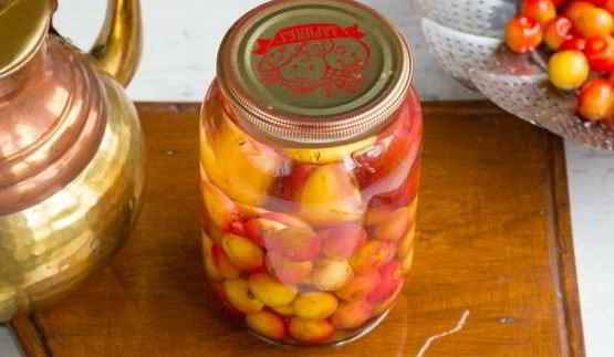 компот из черешни