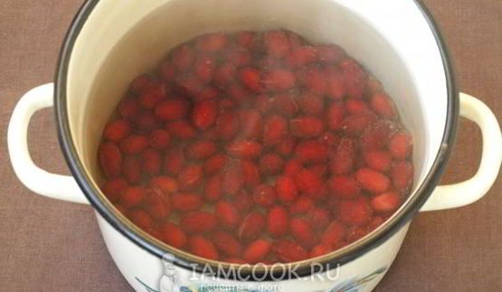 компот из кизила