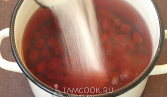 компот из кизила