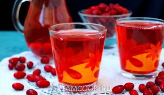 компот из кизила