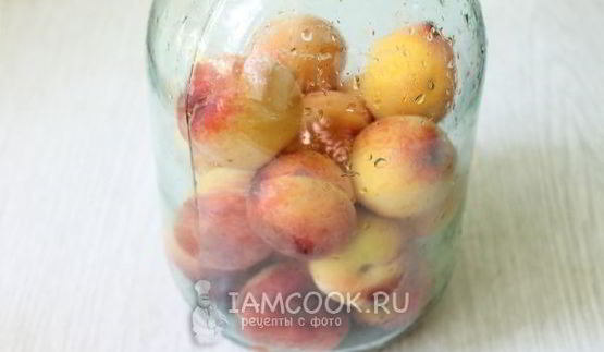 компот из персиков на зиму