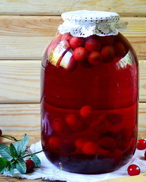 Компот из вишни