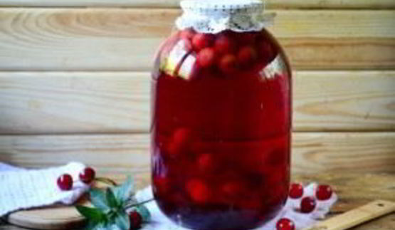 компот из вишни