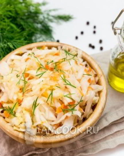 Рецепт квашеной капусты по-кубански