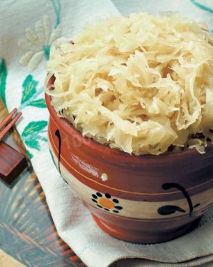 Квашеная капуста с корой березы