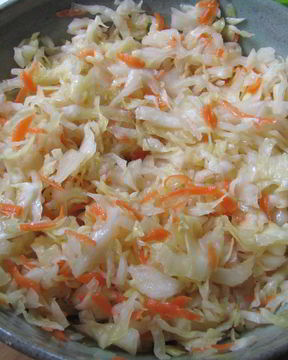 Квашеная капуста с сахаром