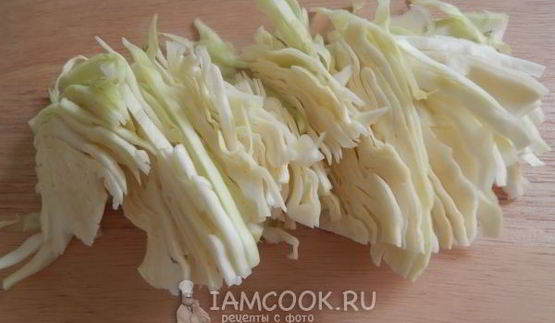 квашеная капуста с яблоками