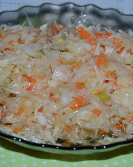 Рецепт квашенной капусты с медом