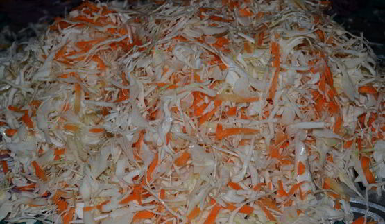 квашенная капуста с медом