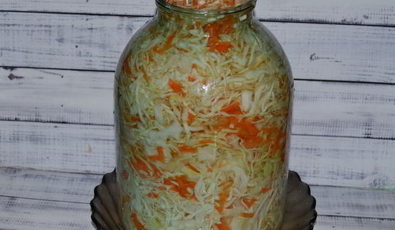 квашенная капуста с медом