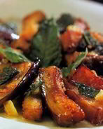 Баклажаны, маринованные с мятой