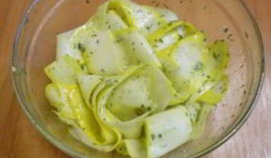 быстрые маринованные кабачки