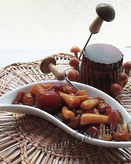 Рецепт быстрых маринованных опят