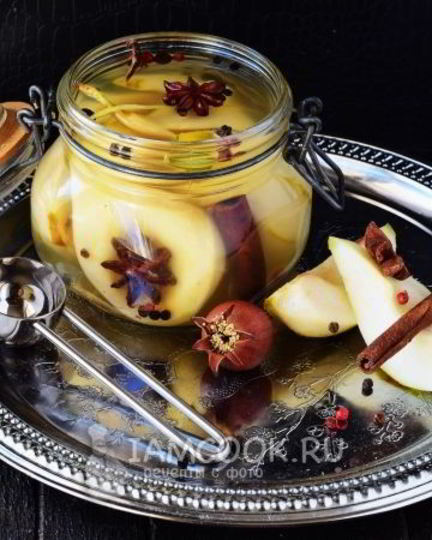 Рецепт груш, маринованных на зиму