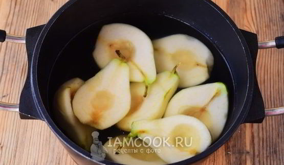груши, маринованные на зиму