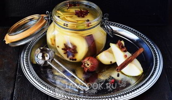 груши, маринованные на зиму